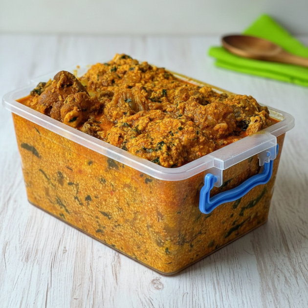 Egusi Soup in Bowl (2